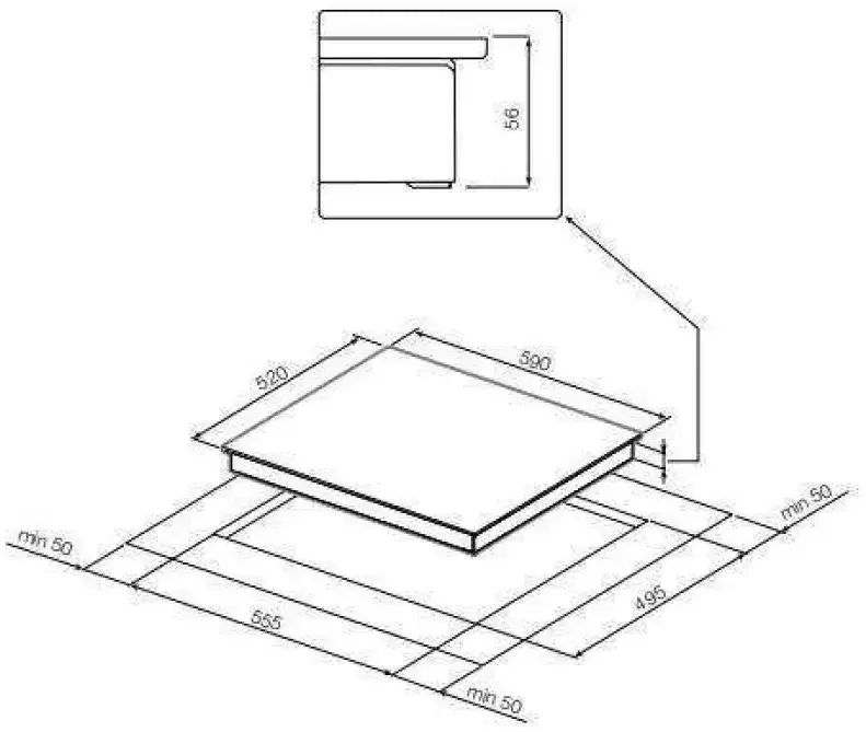 Индукционная варочная панель Premium  Graude IK 60.0 AS