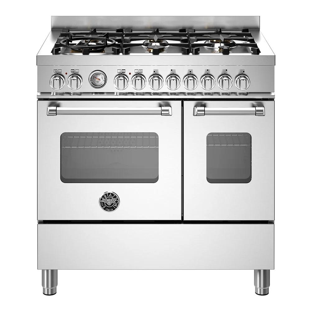 Варочный центр Master 90 см, 6 газовых конфорок и два шкафа MAS96L2EXT