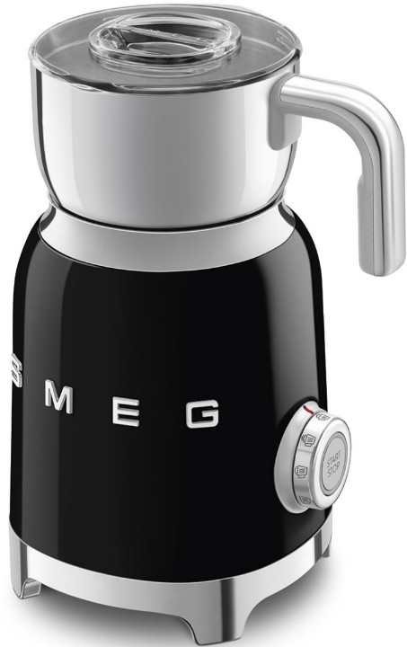 SMEG MFF11BLEU Вспениватель молока, цвет чёрный