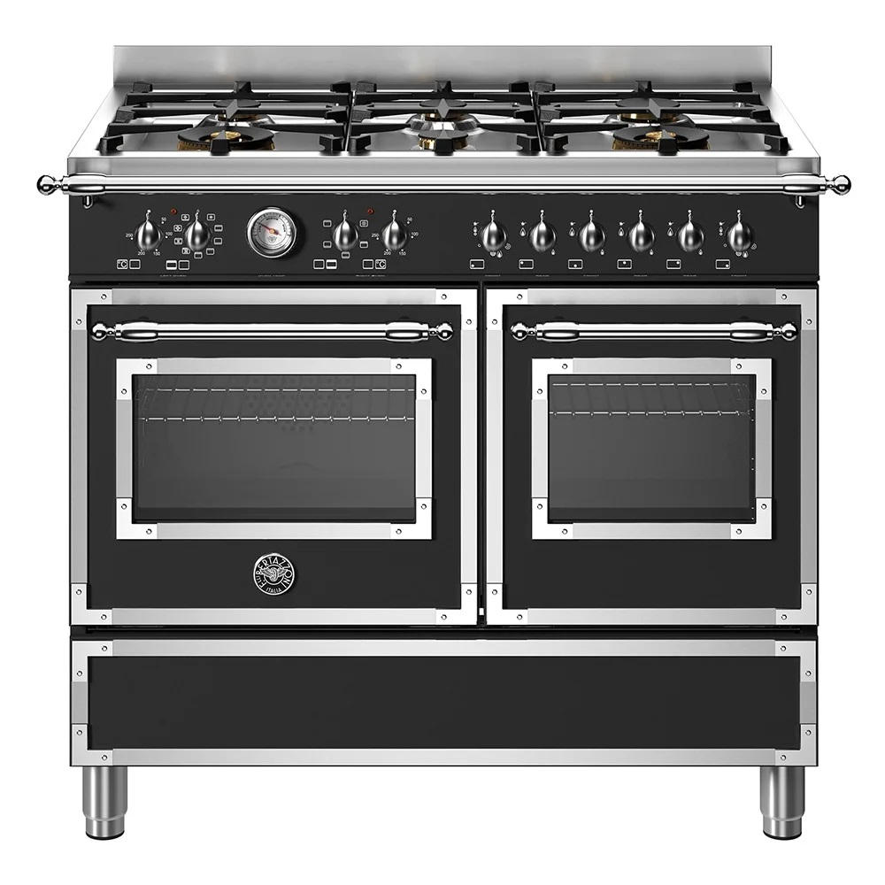 Варочный центр 100 см, 6 газовых конфорок и два шкафа HER106L2ENET